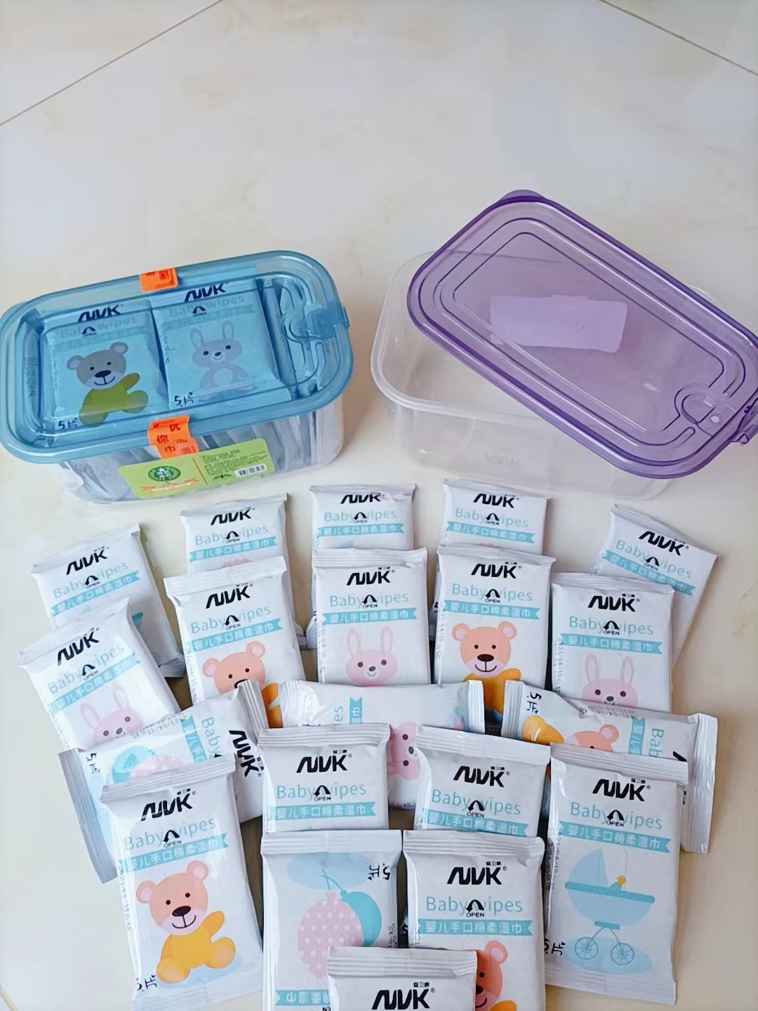 爱卫康婴儿口袋柔棉湿巾