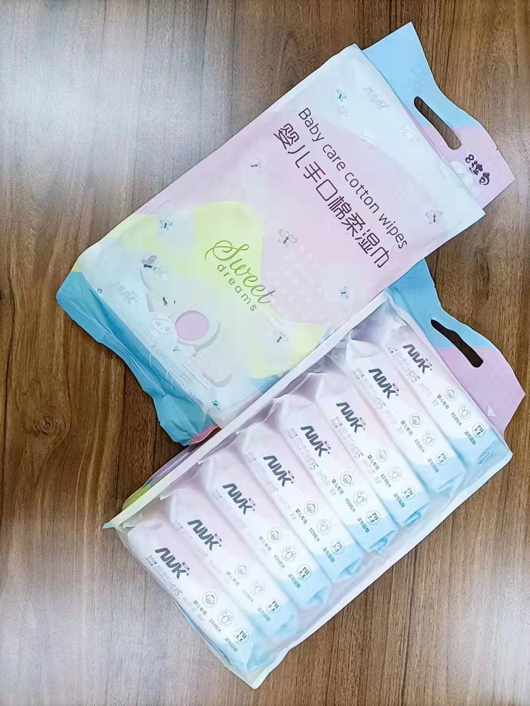 婴儿手口棉柔湿巾