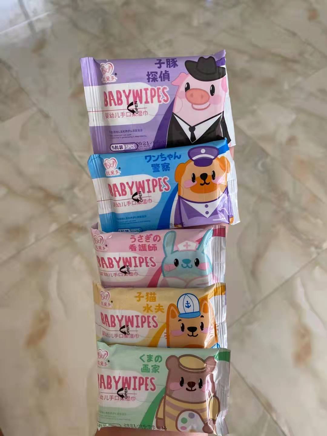 婴幼儿手口柔湿巾