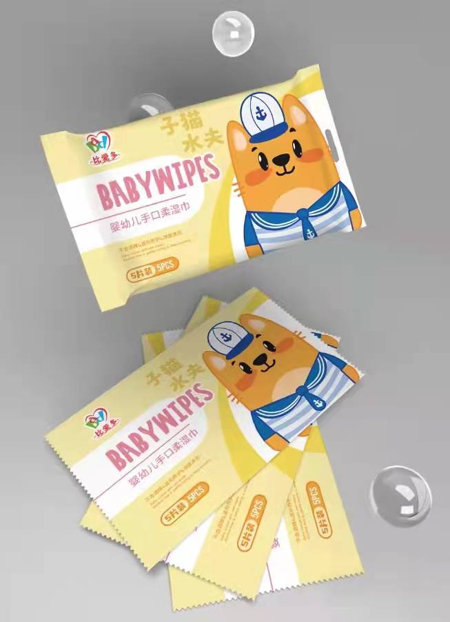 婴幼儿手口柔湿巾